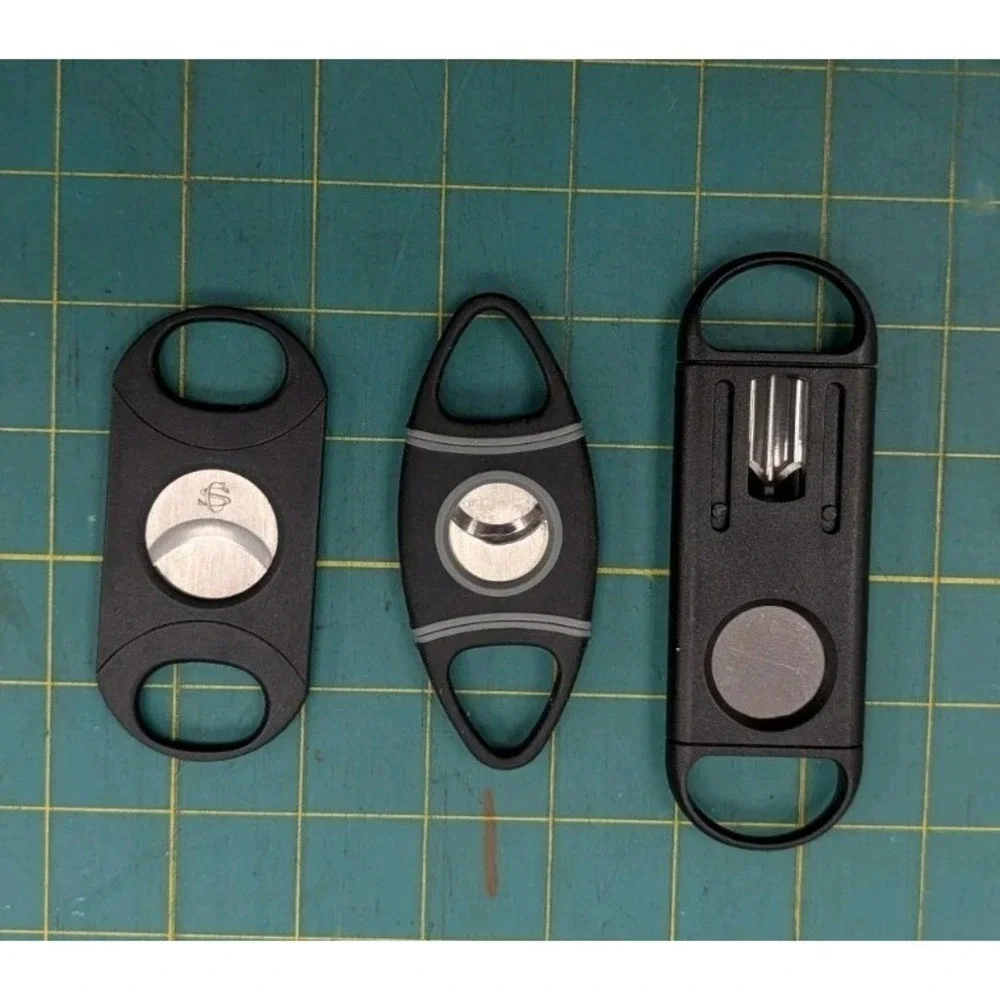 Cigar Cutters Lot of 3 Stainless Steel
